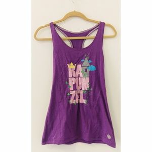 NWT Raw Threads Rapunzel Princess Racer Tank